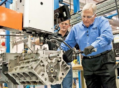 GM will move hand-built engine plant